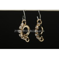 半圓水鑽連接配件-16.5*11mm-4個