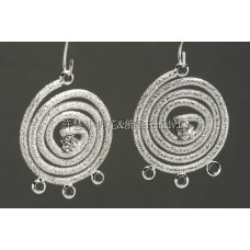 圓形霧光耳環配件代白