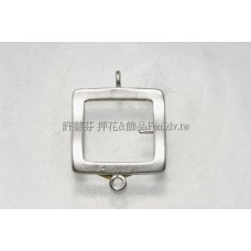 霧面方形粘貼配件-正白