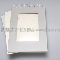 Diy立體式筆記本(灰色)