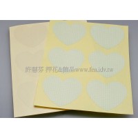 信箋貼紙(心形)