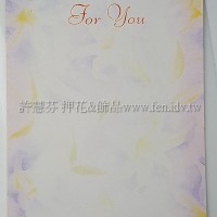日本進口紙明信片花瓣紋系列
