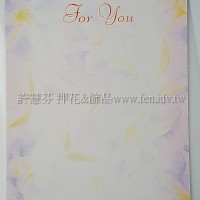 日本進口紙明信片花瓣紋系列