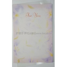 日本進口紙明信片花瓣紋系列