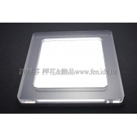 多功能時鐘,桌墊_白色正方