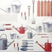 押花配件插圖園藝系列1