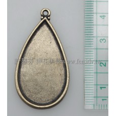 長水滴形吊墬4.2×2.3cm