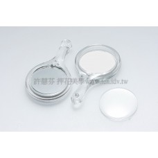 口紅小鏡棒棒糖形墜飾27*47mm-2個