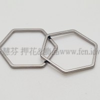 20mm六角形圈-1包-1個