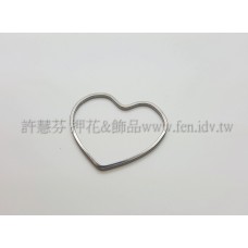30x30mm心形圈-1包-1個
