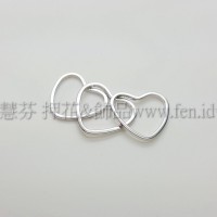 15x15mm心形圈-1包-1個