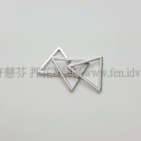 15x15mm三角形圈-1包-1個