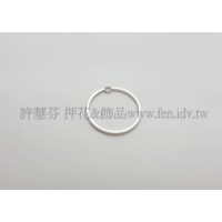 20mm有孔圓形圈-1包-1個