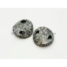 3221施華洛雙洞波卡18mm大理石紋-1個