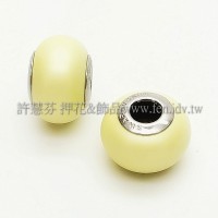 施華洛Becharmed 迷人串珠14mm- 溫暖黃色-1個