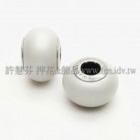 施華洛Becharmed 迷人串珠14mm- 暖灰-1個