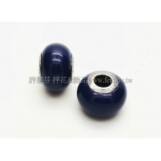 施華洛Becharmed 迷人串珠14mm- 深藍-1個