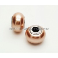 施華洛Becharmed 迷人串珠14mm-古銅色-1個