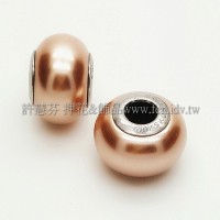 施華洛Becharmed 迷人串珠14mm-古銅色-1個