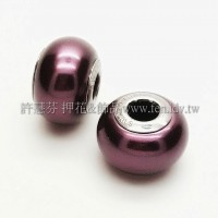 施華洛Becharmed 迷人串珠14mm- 酒紅色-1個