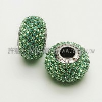 施華洛Becharmed  圓14mm-果綠-1個