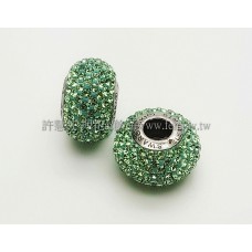 施華洛Becharmed  圓14mm-果綠-1個