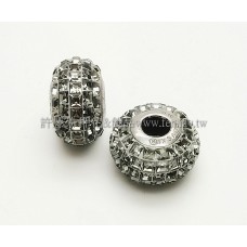 施華洛Becharmed 大方14mm-灰色-1個