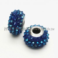 施華洛Becharmed刺蝟14mm-深藍-1個