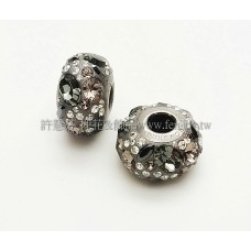 施華洛Becharmed馬眼14mm-灰色-1個