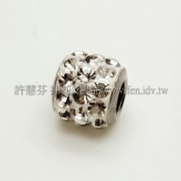 施華洛Becharmed小圓14mm-白色-1個