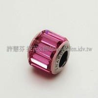 施華洛Becharmed長方14mm-粉紅-1個