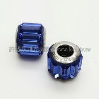 施華洛Becharmed長方14mm-藍色-1個