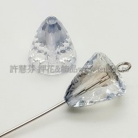 5541施華洛多切圓錐11mm影子藍色-1個