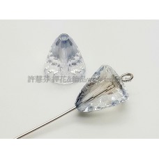 5541施華洛多切圓錐11mm影子藍色-1個