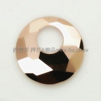 6041施華洛勝利女神28mm玫瑰金-1個