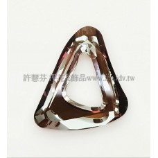 施華洛帆式三角27x33mm古典銅-1個