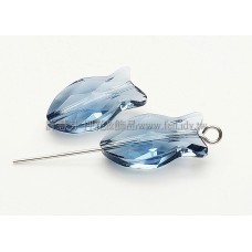 5727施華洛直洞魚18mm影子藍-1個