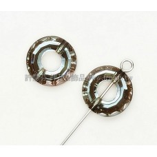 5139施華洛甜甜圈12.5mm玫瑰金夜影-1個