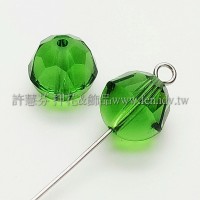 5026施華洛栗子珠10mm橄欖綠-2個