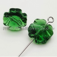 5752施華洛幸運草12mm青蕨色-2個