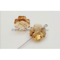 5752施華洛幸運草12mm影子金-2個