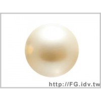 8mm施華洛5810水晶珍珠621玫瑰黃10個