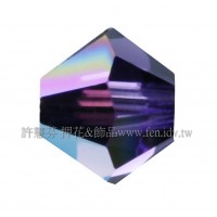 5301施華洛角珠277AB-4mm紫絲絨AB-50個