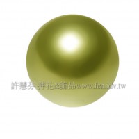 8mm施華洛5810水晶珍珠293黃綠色-10個
