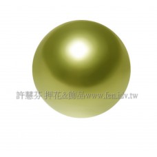 8mm施華洛5810水晶珍珠293黃綠色-10個