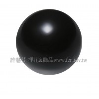 10mm施華洛5810水晶珍珠335黑色-10個