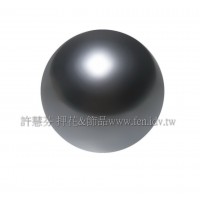 6mm施華洛5810水晶珍珠617灰礦石色-10個	