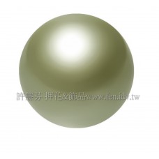 10mm施華洛5810水晶珍珠393秋香綠-10個