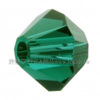 5301施華洛角珠205-3mm祖母綠-50個