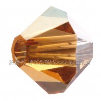 5301施華洛角珠203-4mm黃玉50個